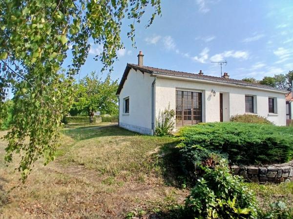 Maison 90 m2 + sous-sol sur 1300 m² de terrain