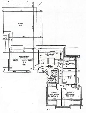 T4 DERNIER ÉTAGE -TERRASSE 50 m²-DOUBLE BOX-CAVE-ST SÉBASTIEN SUR LOIRE,  
Saint sebastien sur loire 44230
