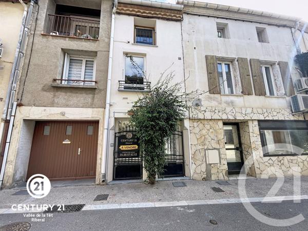 Maison à vendre  3 pièces - 70 m2 PEZILLA LA RIVIERE - 66