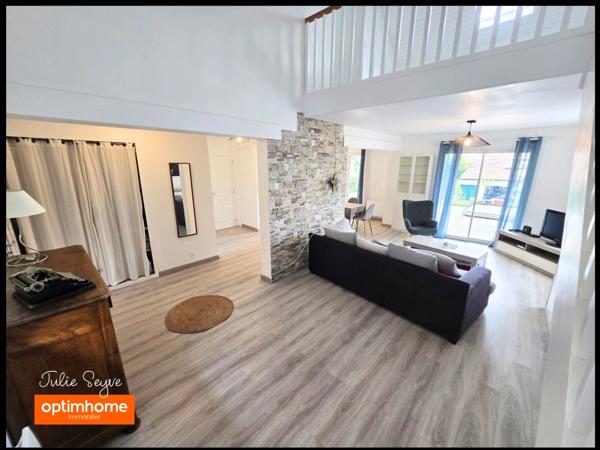 Maison individuelle Cessy - 1100m² de terrain, sous-sol complet – 2 chambres, bureau et espace mezzanine – Quartier Tutegny