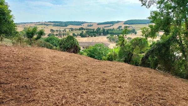 Terrain constructible Puycasquier(32120) 603m²