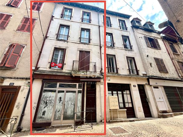Rodez centre historique - immeuble à rénover 160 m2