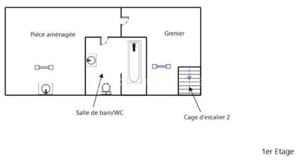 Maison ancienne de 70 m²