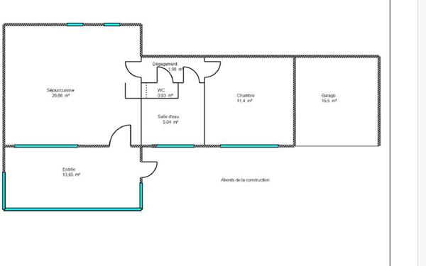 Maison à vendre    2 pièces • 26,66 m2 Villeneuve-Loubet