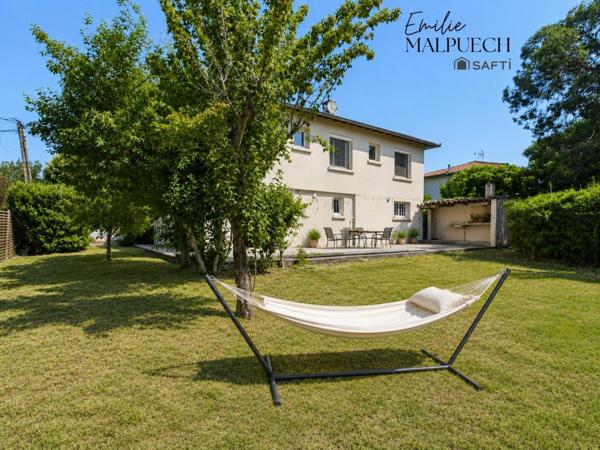 Maison familiale 4 chambres avec jardin et grand garage