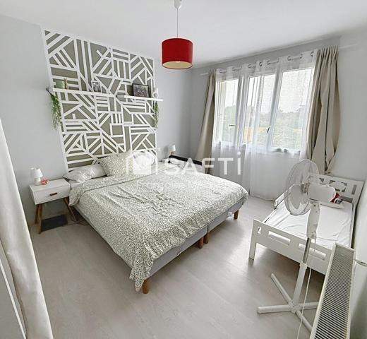 3 chambres, jardin et garage, vue campagne, pas de vis-àvis