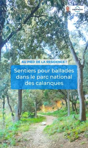 Marseille 10° : T3/T4 au calme, 79 m² sans vis-à-vis, vue exceptionnelle sur collines