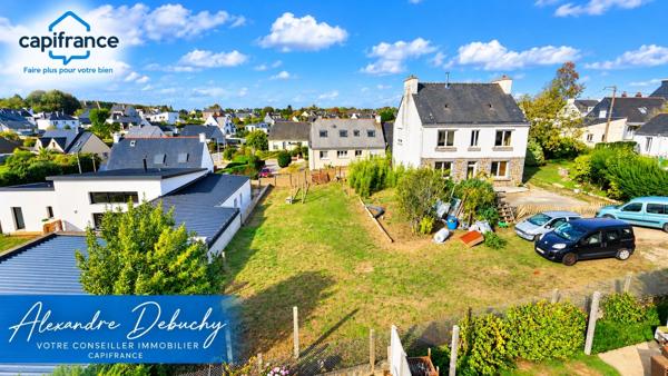 TERRAIN À VENDRE À BAUD CENTRE – 566 M² EN IMPASSE