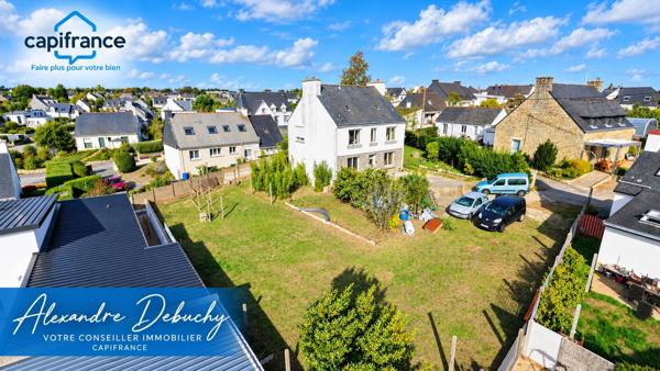 TERRAIN À VENDRE À BAUD CENTRE – 566 M² EN IMPASSE