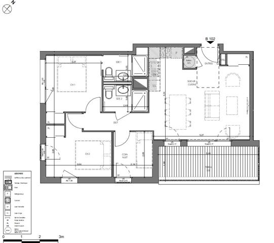 Appartement à vendre 3 pièces 63,22 m² Morzine