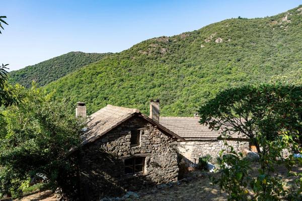 07140 : Maison pierre sur 12 ha avec vue exceptionelle