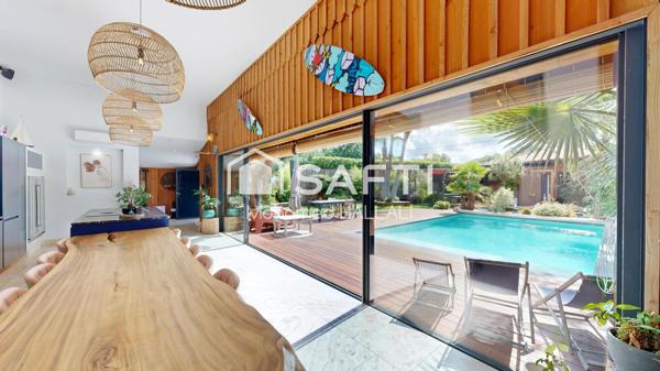 Villa d’exception 185 m², cuisine d'été, piscine