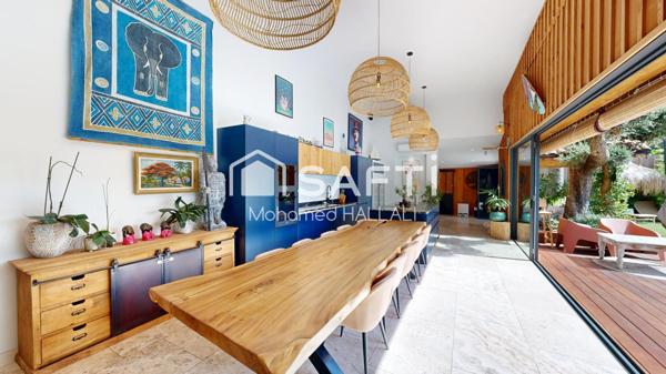 Villa d’exception 185 m², cuisine d'été, piscine