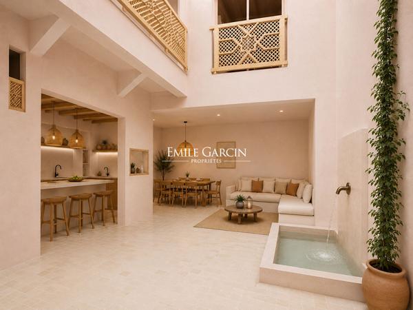 À vendre riad à proximité du palais de la Bahia à Marrakech