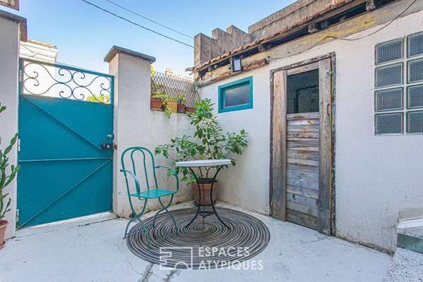Entre Art nouveau et modernité, maison de caractère avec jardin arboré