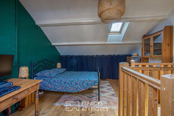 Entre Art nouveau et modernité, maison de caractère avec jardin arboré