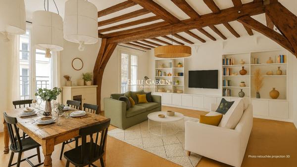 À VENDRE - Appartement - Paris - 75002 - Montorgueil - 4 pièces - 2 chambres - 89 m²