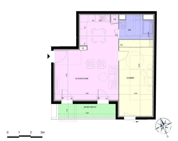 Immeuble à vendre 1 pièce 59 m² Nice
