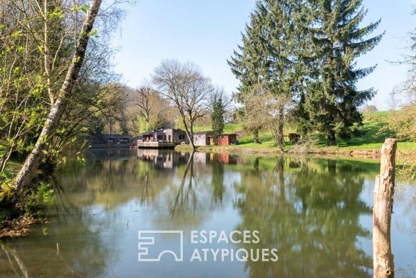 Domaine confidentiel entre eau et nature