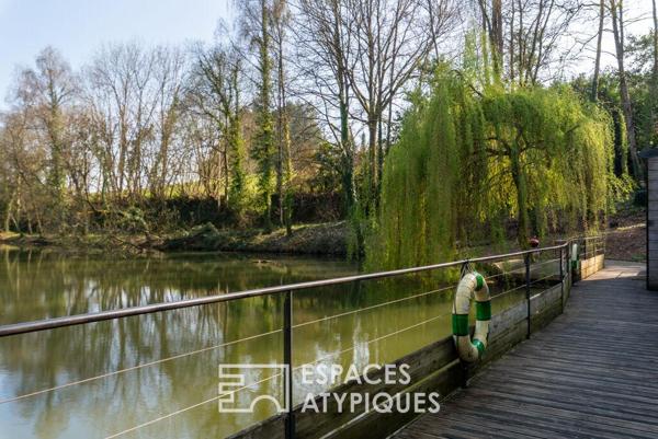 Domaine confidentiel entre eau et nature