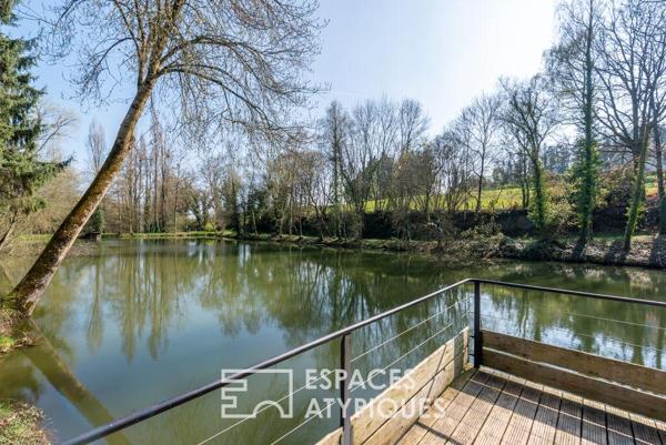 Domaine confidentiel entre eau et nature
