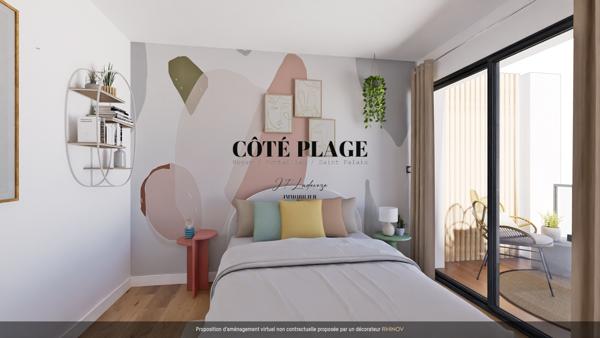 Les Mathes (17570) La Palmyre Appartement NEUF T4 PMR avec 2 Terrasses Garage et cave au prix de 486.450€ HAI