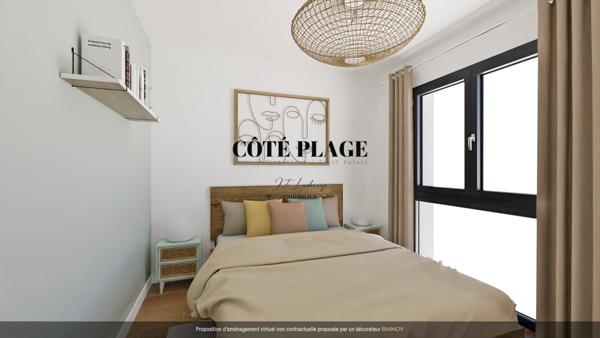 Les Mathes (17570) La Palmyre Appartement NEUF T4 PMR avec 2 Terrasses Garage et cave au prix de 486.450€ HAI