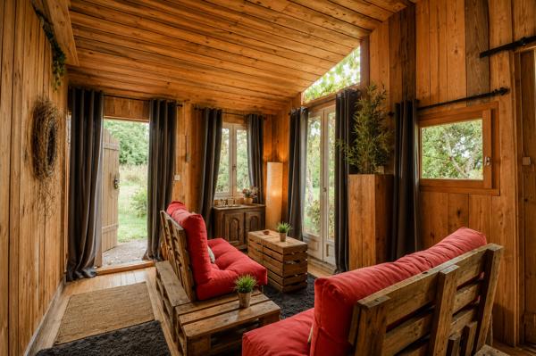 Maison Chantenay Saint Imbert, 3 chambres, gite, 11000€ de revenus, grand terrain, véranda, cabane écologique