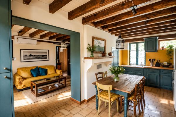 Maison Chantenay Saint Imbert, 3 chambres, gite, 11000€ de revenus, grand terrain, véranda, cabane écologique