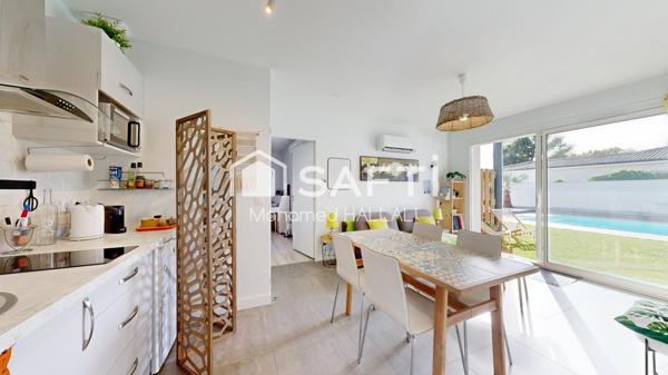Villa 167 m² +T3, piscine, spa, terrasse, parking.