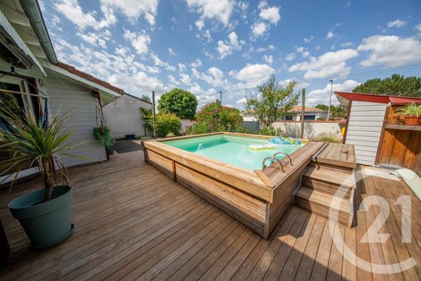 Maison à vendre  3 pièces - 72,97 m 2   LE TAILLAN MEDOC  - 33