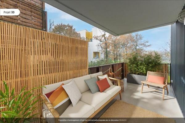 Appartement à vendre |  Saint-Herblain |  3 pièces | 63,6 m²