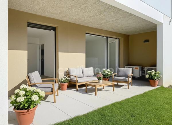À louer – Appartement 2 pièces meublé neuf avec terrasse - LANGLADE (30)