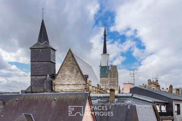 Appartement meublé avec vue cathédrale