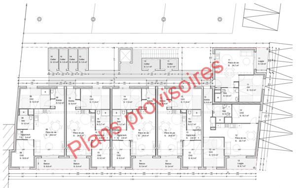 Appartement à vendre 3 pièces 60 m² Saint-Martin-des-Champs