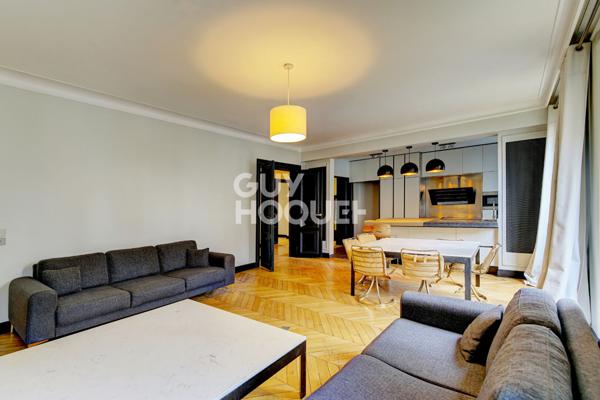 Paris 17 Appartement familial ou bureaux - 223 m2 + 100 m2 jardin, meublé