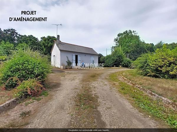 PLUDUAL ,BELLE PROPRIÉTÉ FAMILIALE AVEC 4 CHAMBRES, GÎTE ET 4 800 M² DE TERRAIN