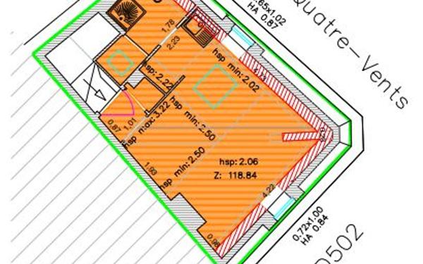 Appartement à vendre    1 pièce • 19,90 m2 Vienne