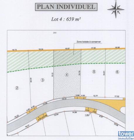 Terrain à bâtir 659 m² à Pranzac / 11 mn de La Rochefoucauld