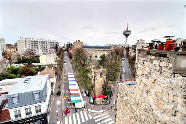 Appartement F2 à vendre  2 pièces - 43 m 2   PARIS  - 75020