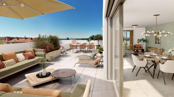 Spacieux T2 46.70 m² de standing – Lyon 4ᵉ Croix-Rousse Garage inclus