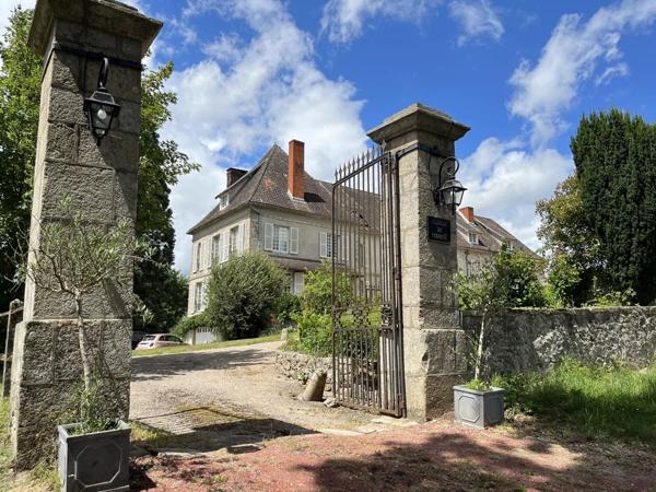 Magnifique Château avec des vues imprenables, gîte et terrain