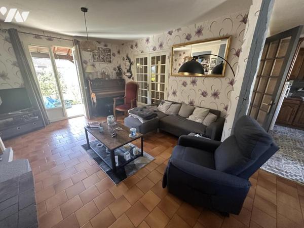 Maison de plain pied 4 chambres et piscine