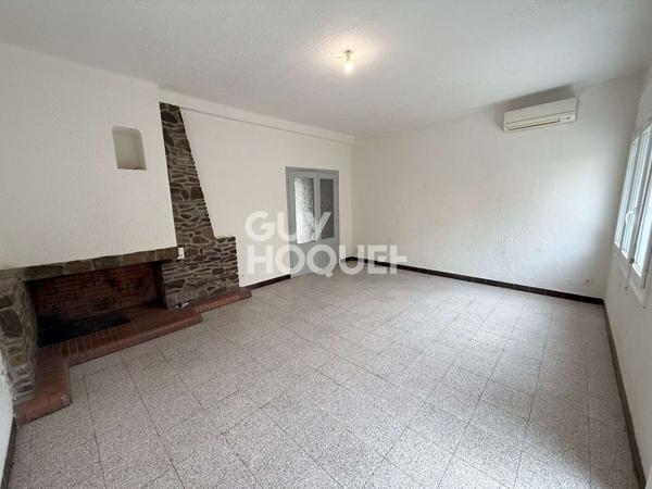 A vendre à Perpignan (66000) quartier MOYEN VERNET Maison 2 faces F5 de 112 m² avec garage et jardin.