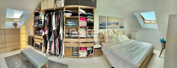 Maison familiale de 135m2 avec 5 chambres, jardin exposé sud-ouest, insert à bois, combles aménagés - Quartier des Sablons, Igny (Plateau de Saclay°