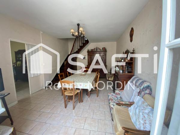 Maison de ville 130m² avec jardin