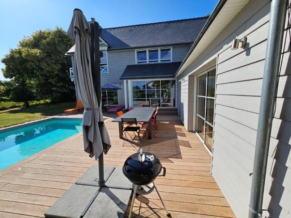 MAISON CONTEMPORAINE D'ARCHITECTE 5 CHAMBRES // PLOUER SUR RANCE// AXE RENNES -SAINT MALO à 2 mn