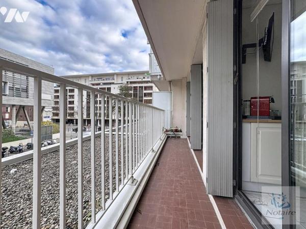 Marseille - Appartement T3 de 62 m² avec balcon, cave et garage