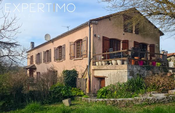 Verteillac (24320) Viager libre et un viager occupé pour cet ensemble immobilier type longère de deux logements Homme de 73 ans