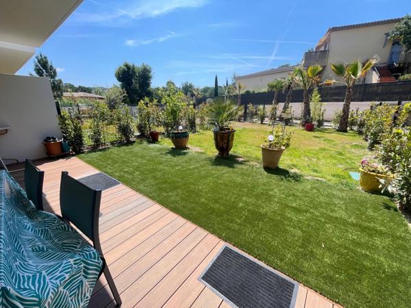 Saint-Raphaël deux pièces 49m², avec jardin de 80 m²